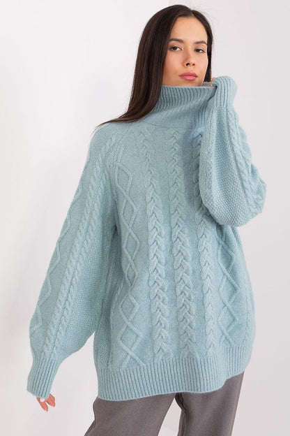 Elevate Your Wardrobe with Our Women’s Plaid Turtleneck Sweater – The Perfect Blend of Casual Comfort and Timeless Elegance