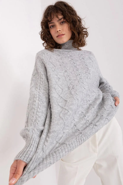 Elevate Your Wardrobe with Our Women’s Plaid Turtleneck Sweater – The Perfect Blend of Casual Comfort and Timeless Elegance